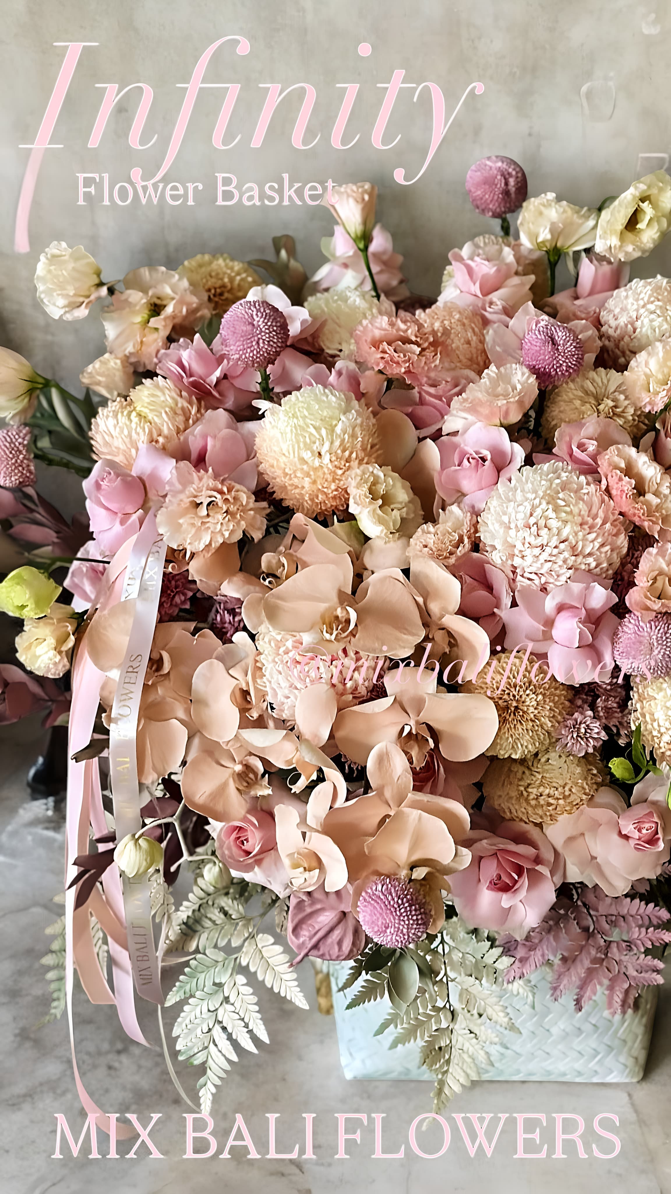 INFINITY Peach Love Basket
