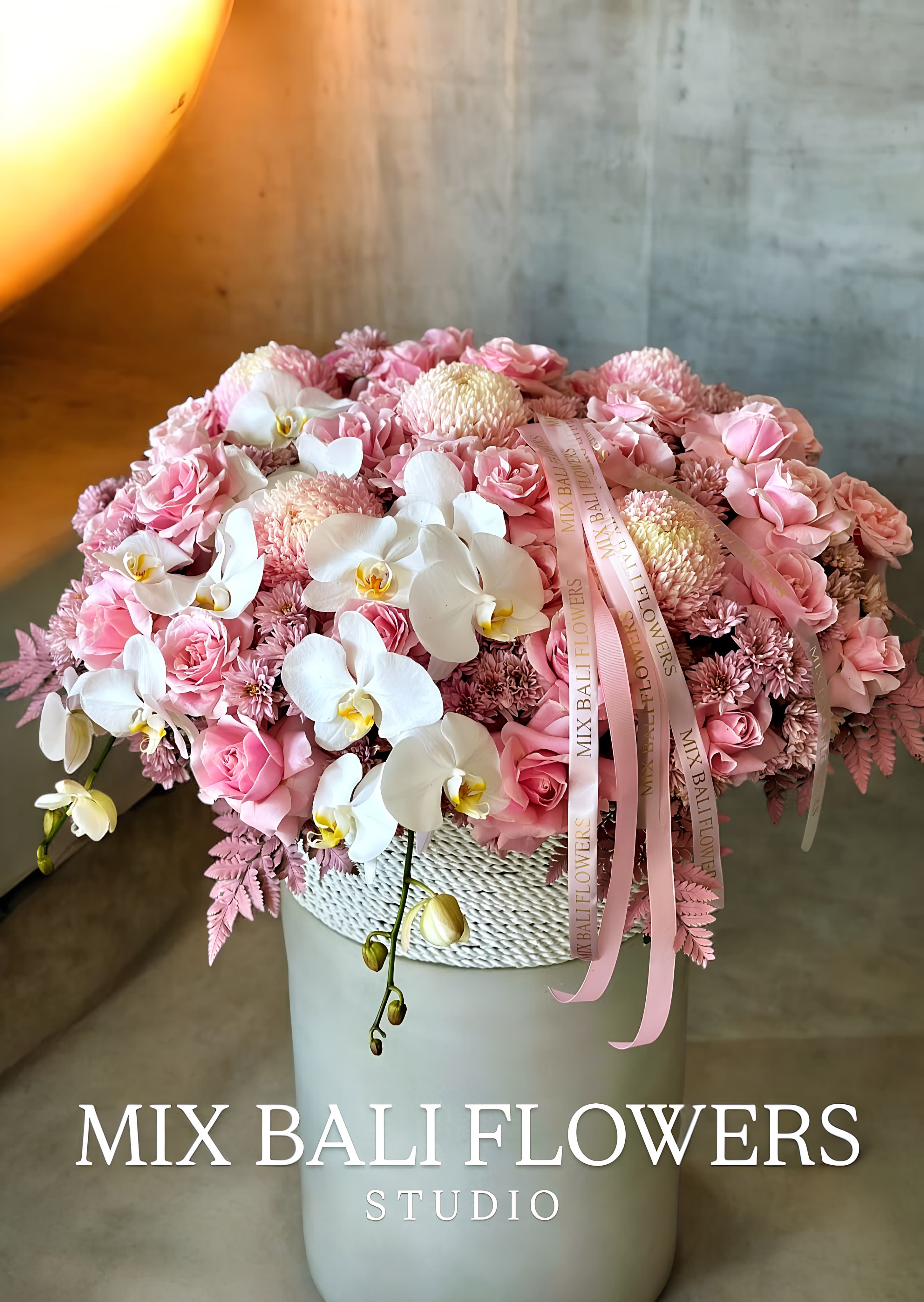 Rosen Gelato Flower Basket Huge XL