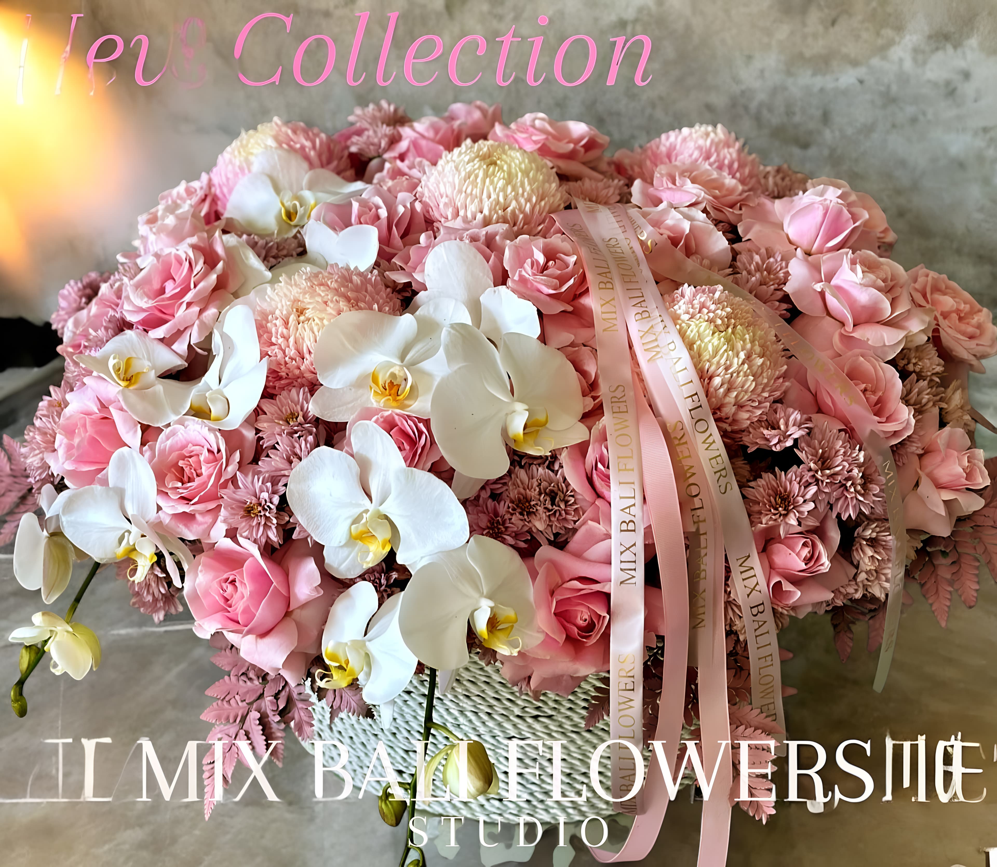 Rosen Gelato Flower Basket Huge XL